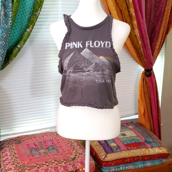 Pink Floyd Tops - OFFICIAL Pink Floyd Crop Tank Top